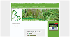 Desktop Screenshot of oejv.org